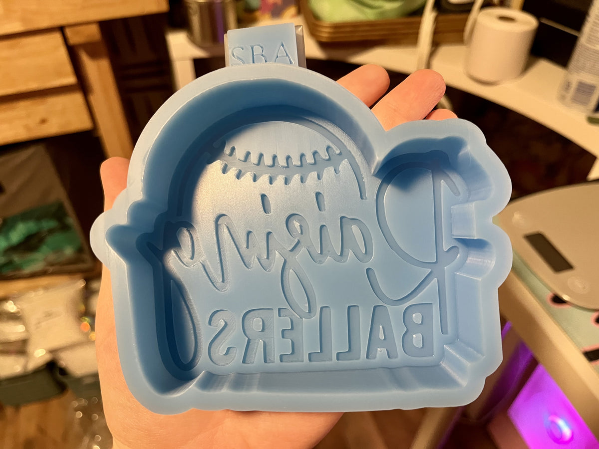 Raising Ballers Silicone Freshie Mold