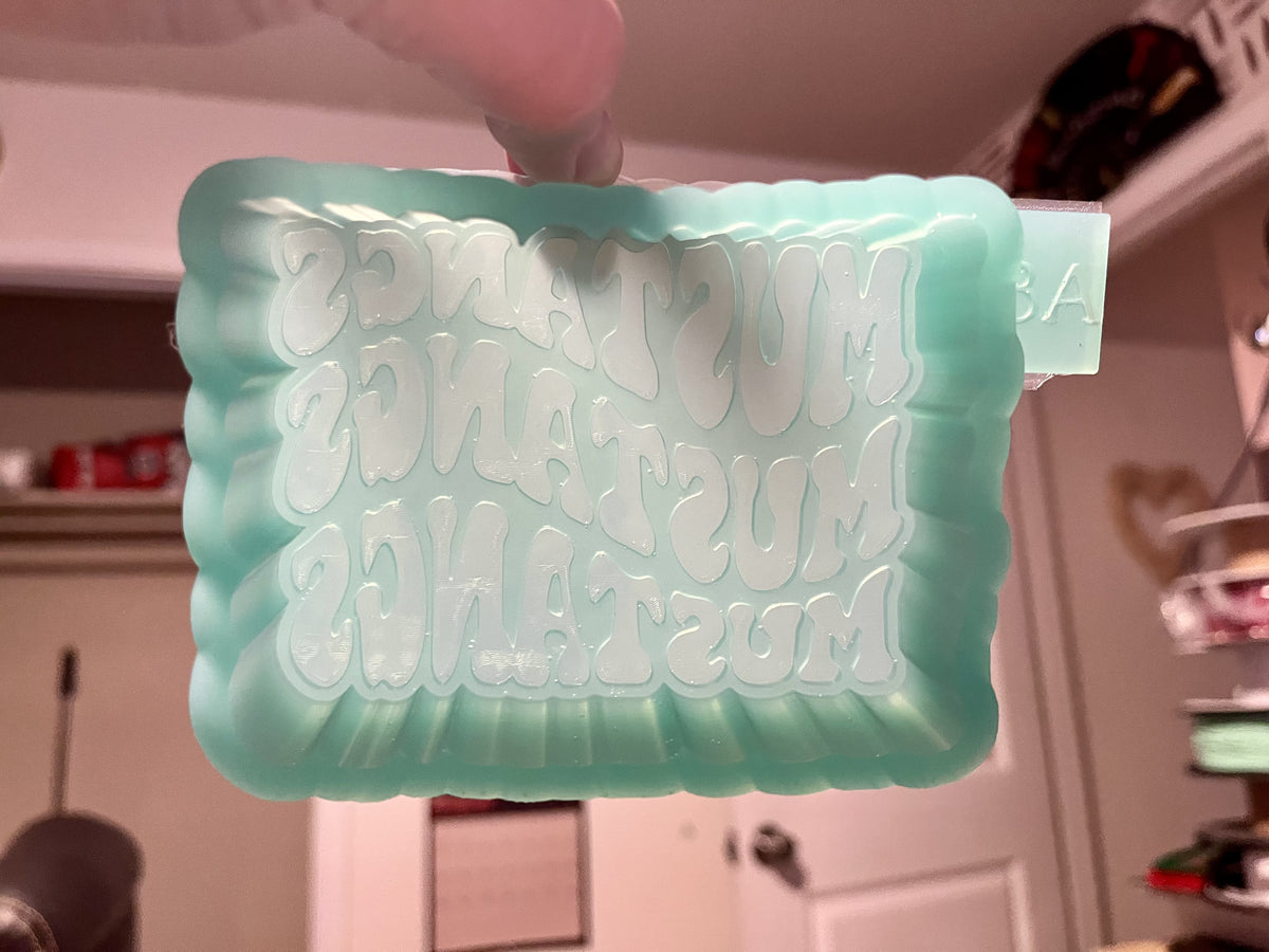 Mustangs Mustangs Mustangs Silicone Freshie Mold