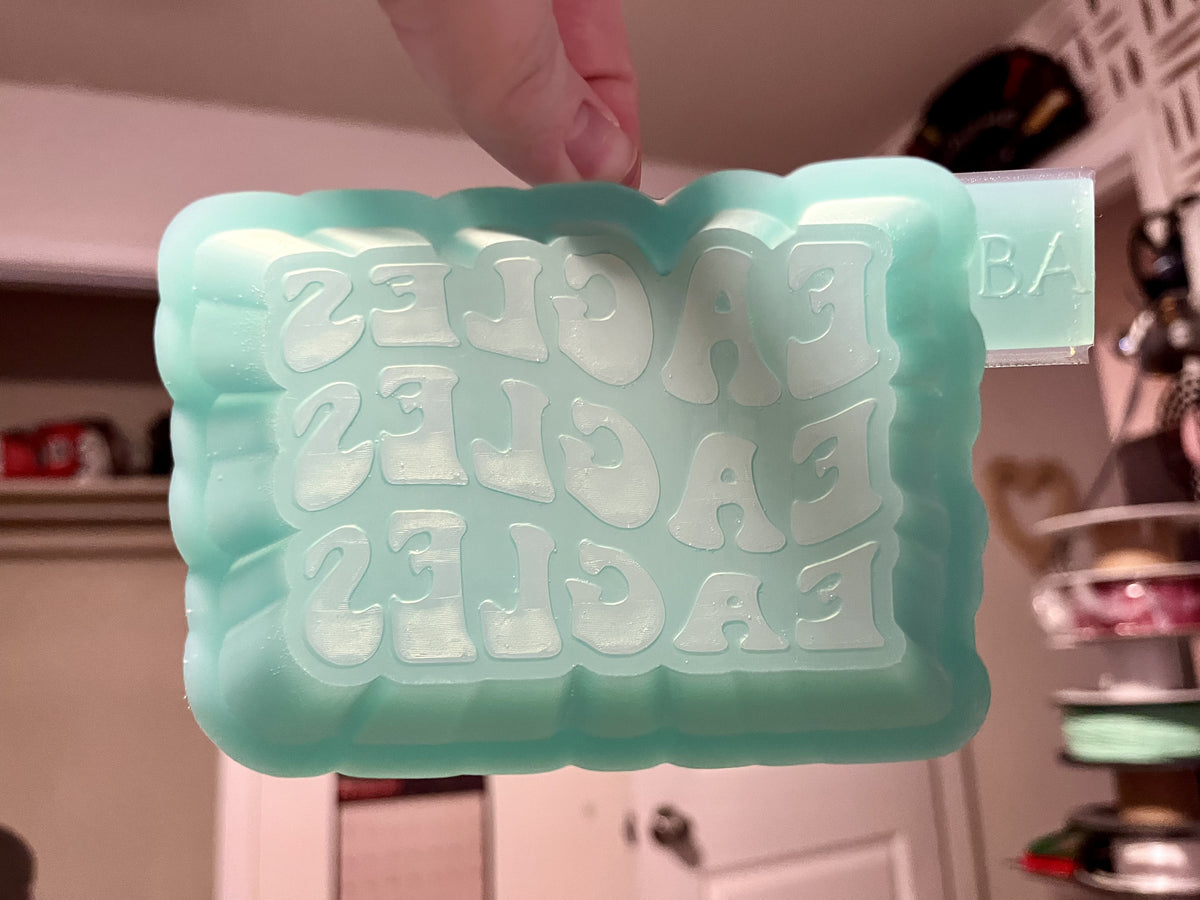Eagles Eagles Eagles Silicone Freshie Mold