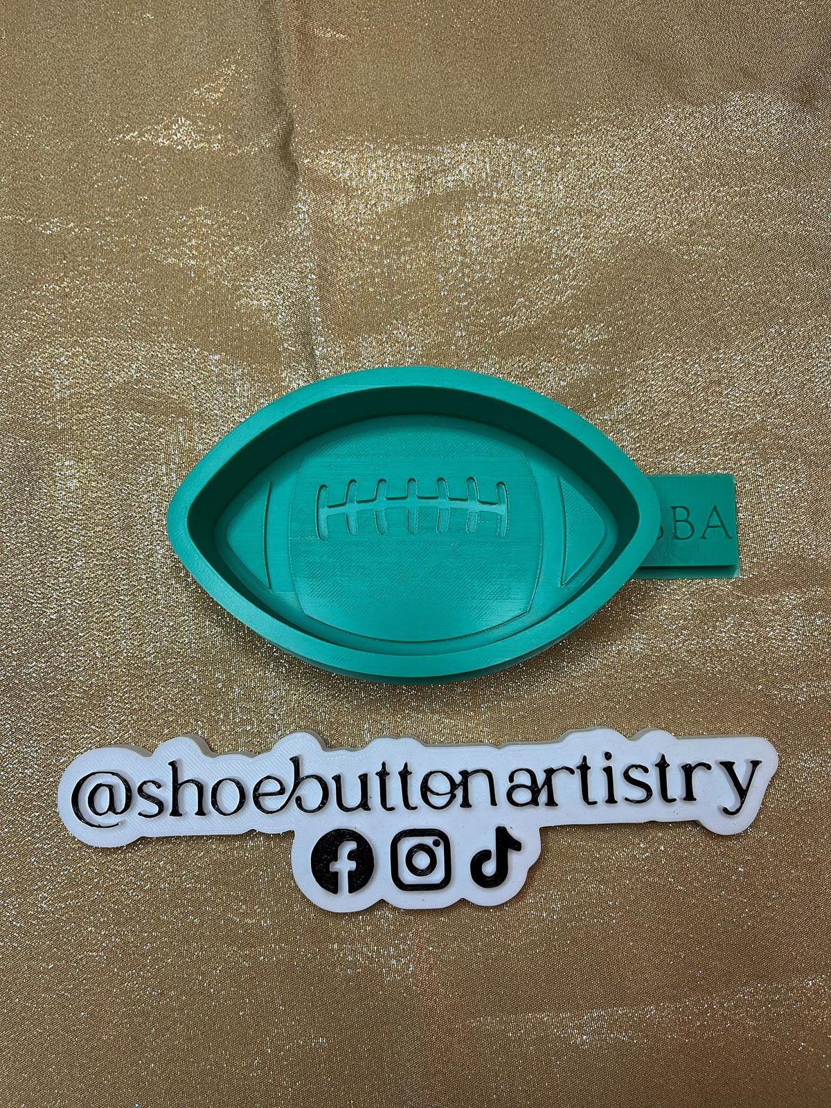 Football Silicone Freshie Mold