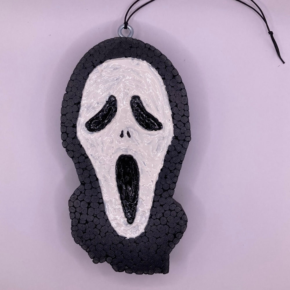 Ghost Face Silicone Freshie Mold