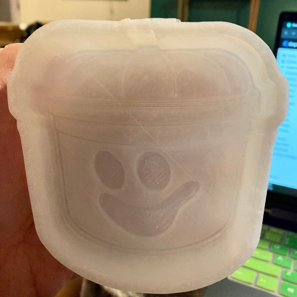 Ghost Bucket Silicone Freshie Mold