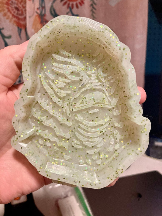 Black Lagoon Creature Silicone Freshie Mold