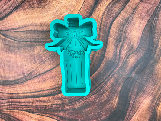 Coca-Cola Zero Bottle with Bow Freshie Mold