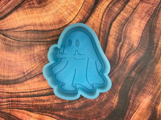 Middle Finger Ghost Freshie Mold