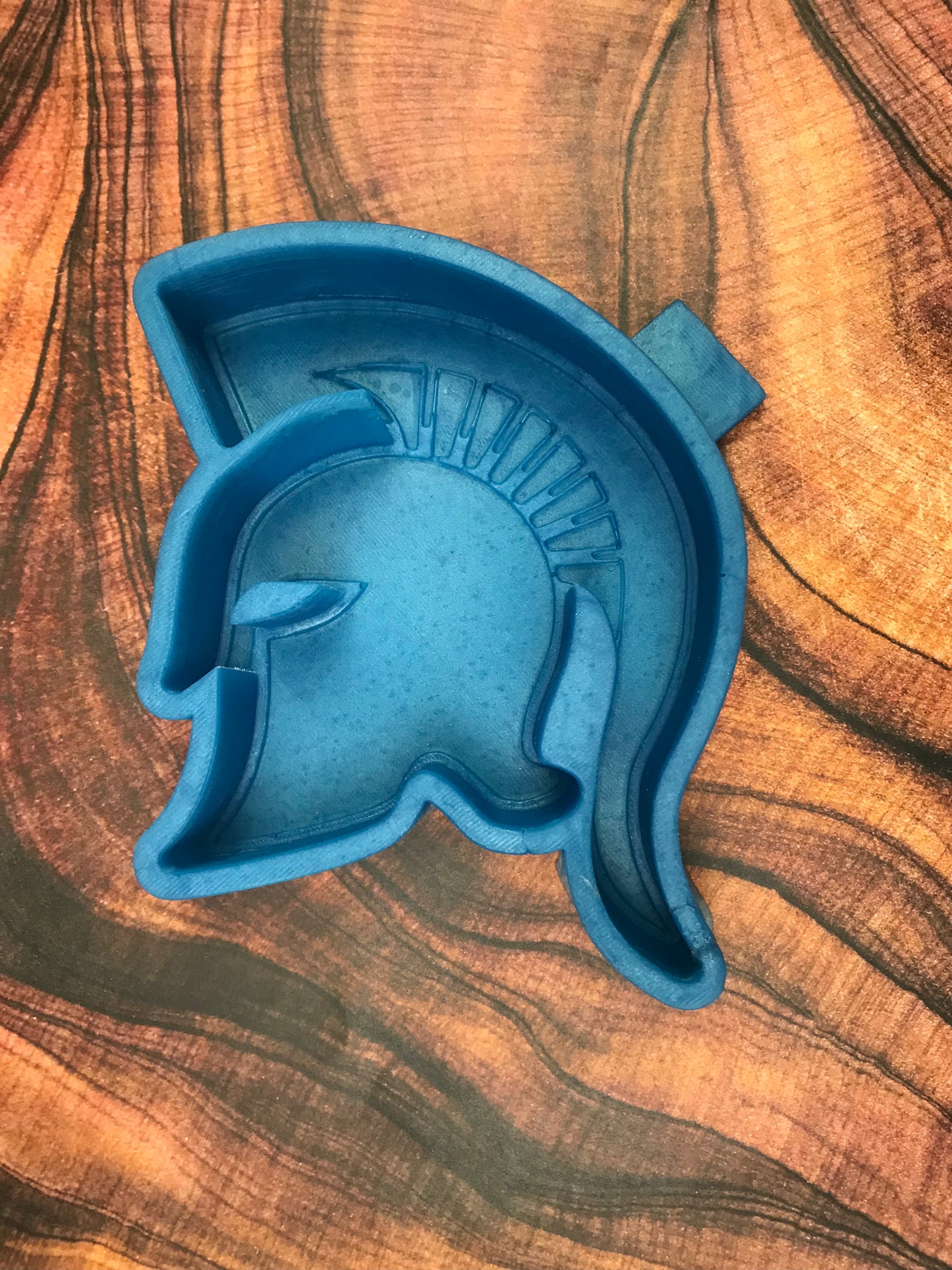 Spartan Logo Freshie Mold (Blue)