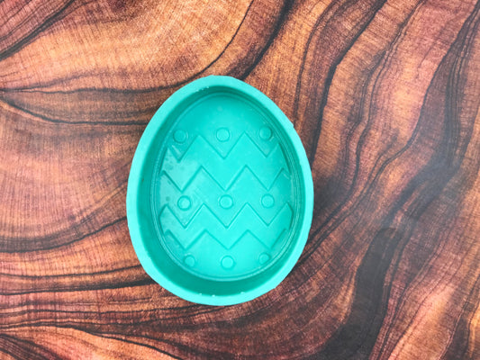 Chevron Easter Egg Freshie Mold (Non-SBA)