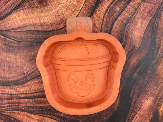 Pumpkin Boo Bucket Freshie Mold (B-Grade)