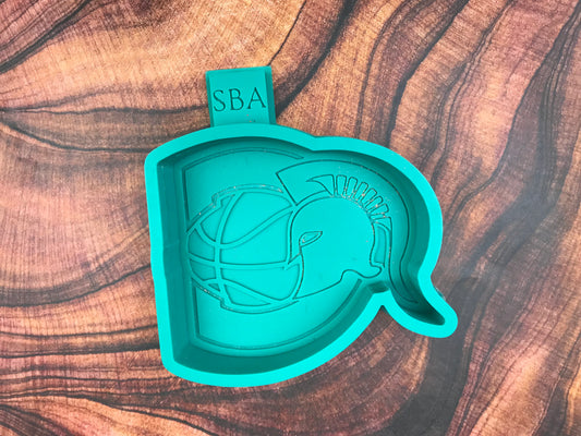 Centennial Spartans Basketball Freshie Mold