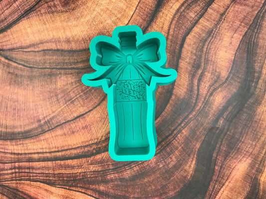 Big Red Bottle with Bow Freshie Mold