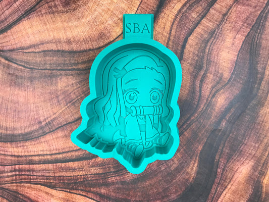 Nezuko Demon Slayer Freshie Mold