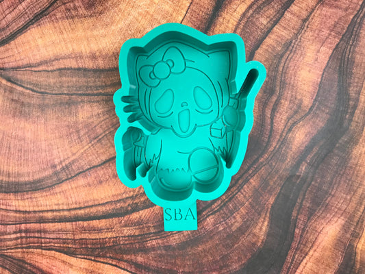 HK Ghost Face Freshie Mold
