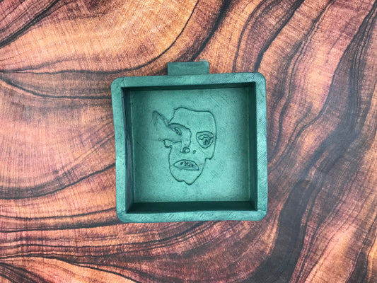 Pazuzu Face Freshie Mold