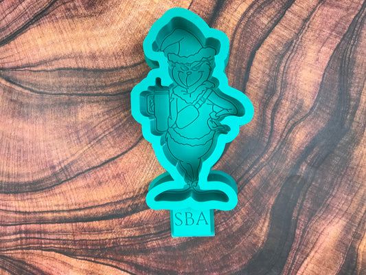 Boujee Green Guy Freshie Mold