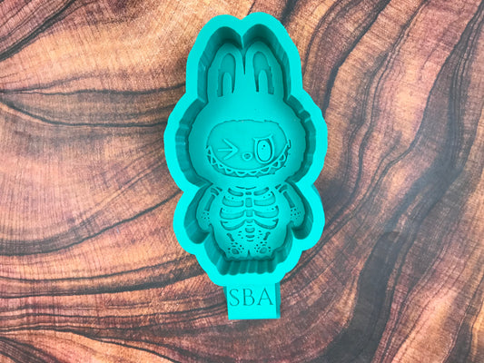 Skeleton Labooboo Freshie Mold
