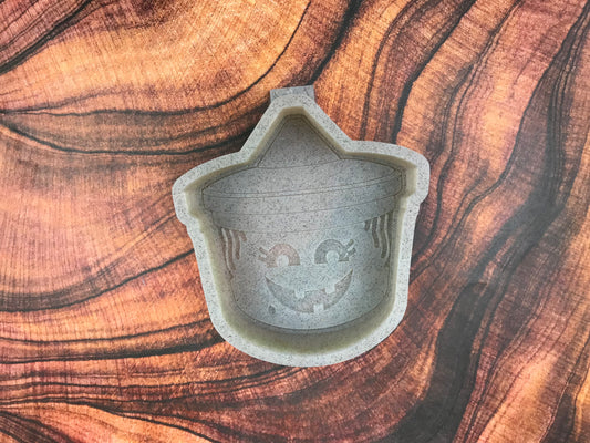 Witch Boo Bucket Freshie Mold