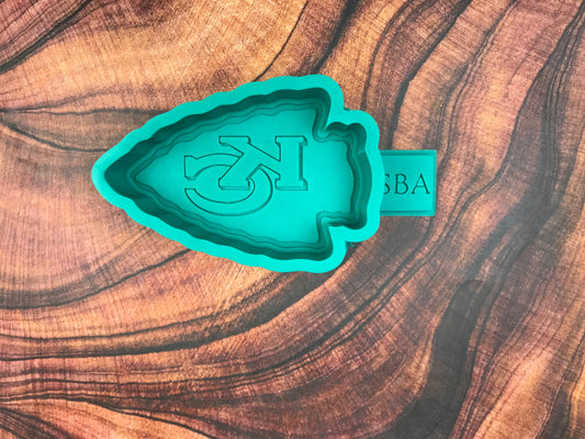 Kansas City Chiefs Arrowhead Freshie Mold
