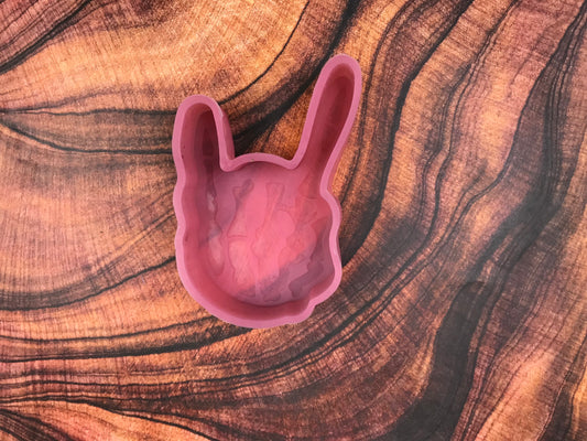 Skeleton Hand Rock On Freshie Mold (Non-SBA)