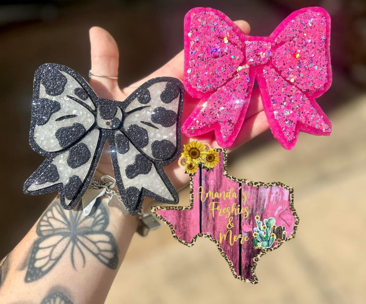Coquette Bow Silicone Freshie Mold