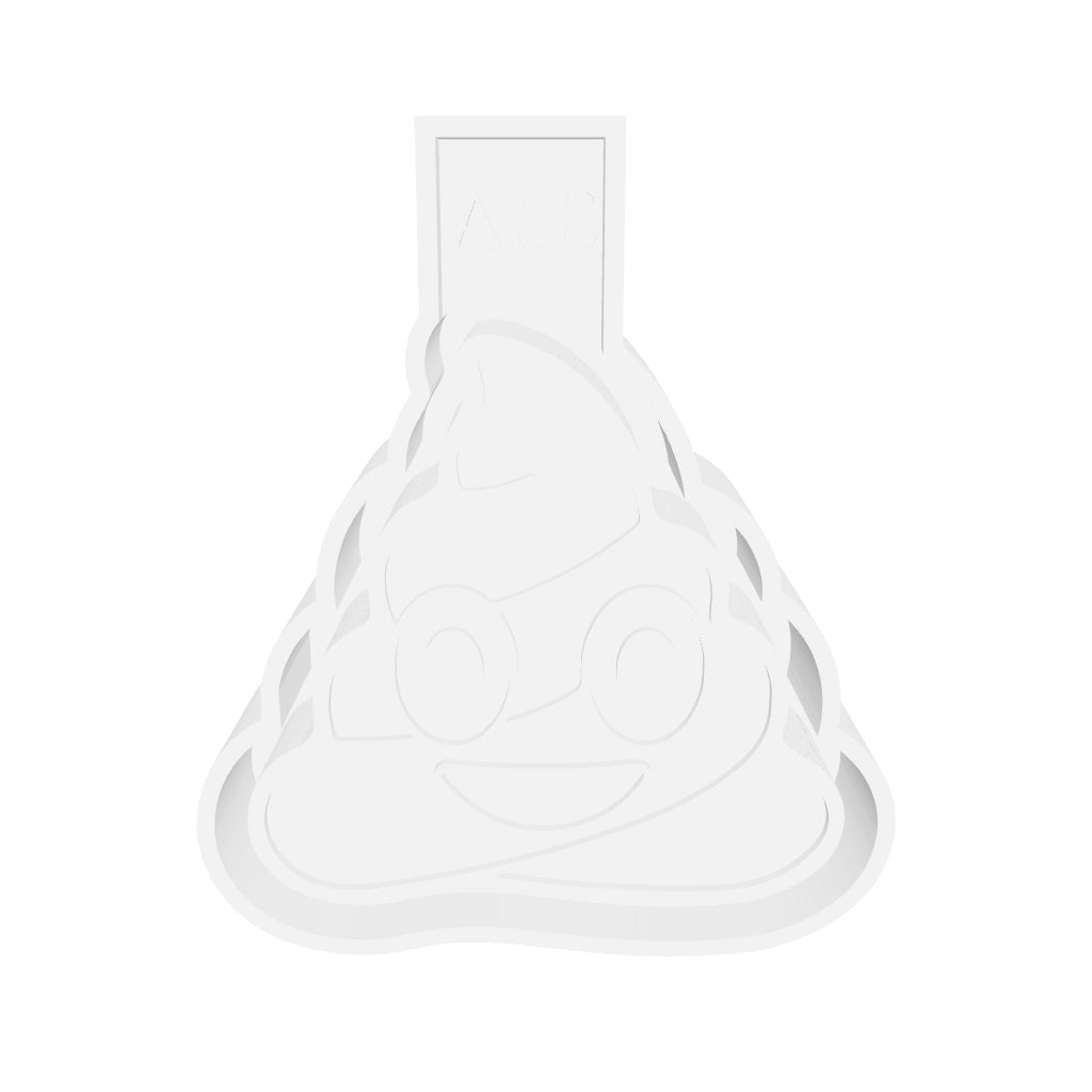 Poop Emoji Digital Freshie Mold File