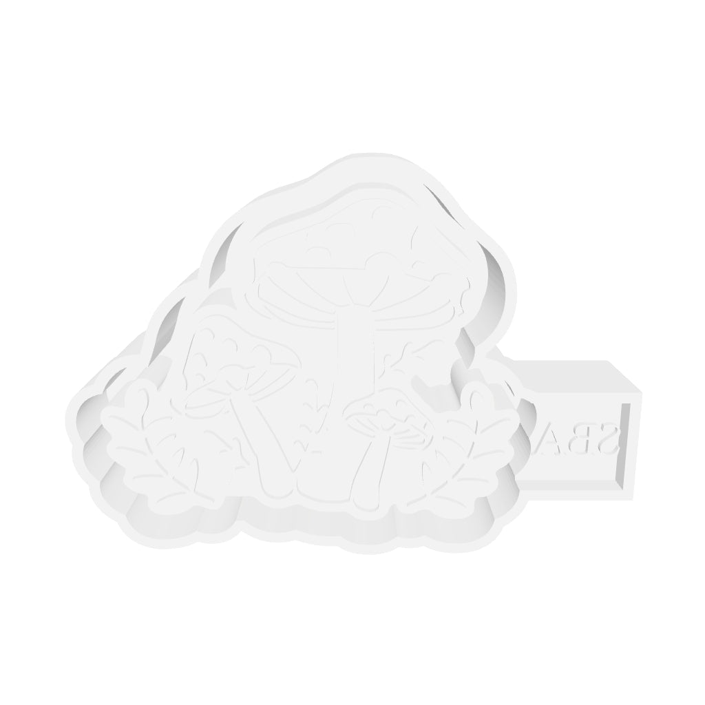 Mushroom Trio Digital Freshie Mold File