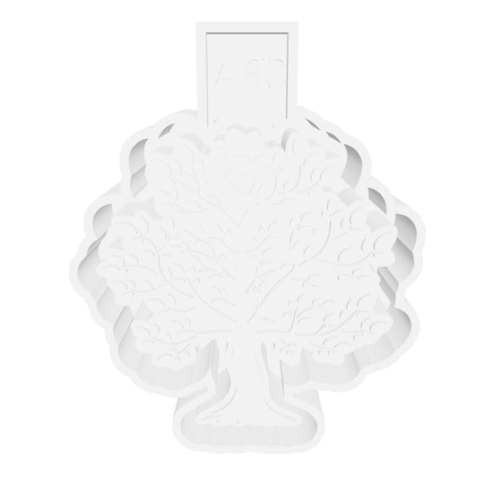 Tree With Leaves Digital Freshie Mold File