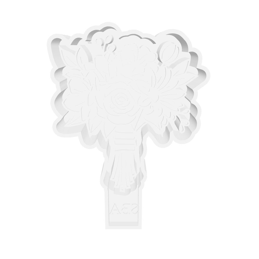 Flower Bouquet Digital Freshie Mold File