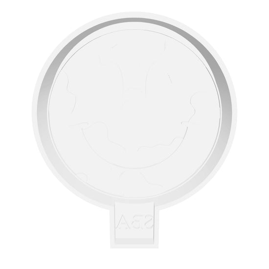 Cow Print Smiley Face Digital Freshie Mold File