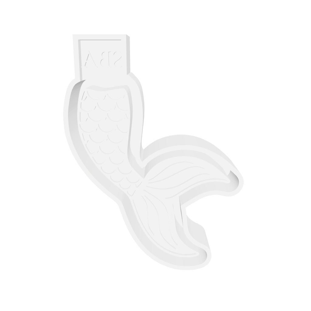Mermaid Tail Digital Freshie Mold File