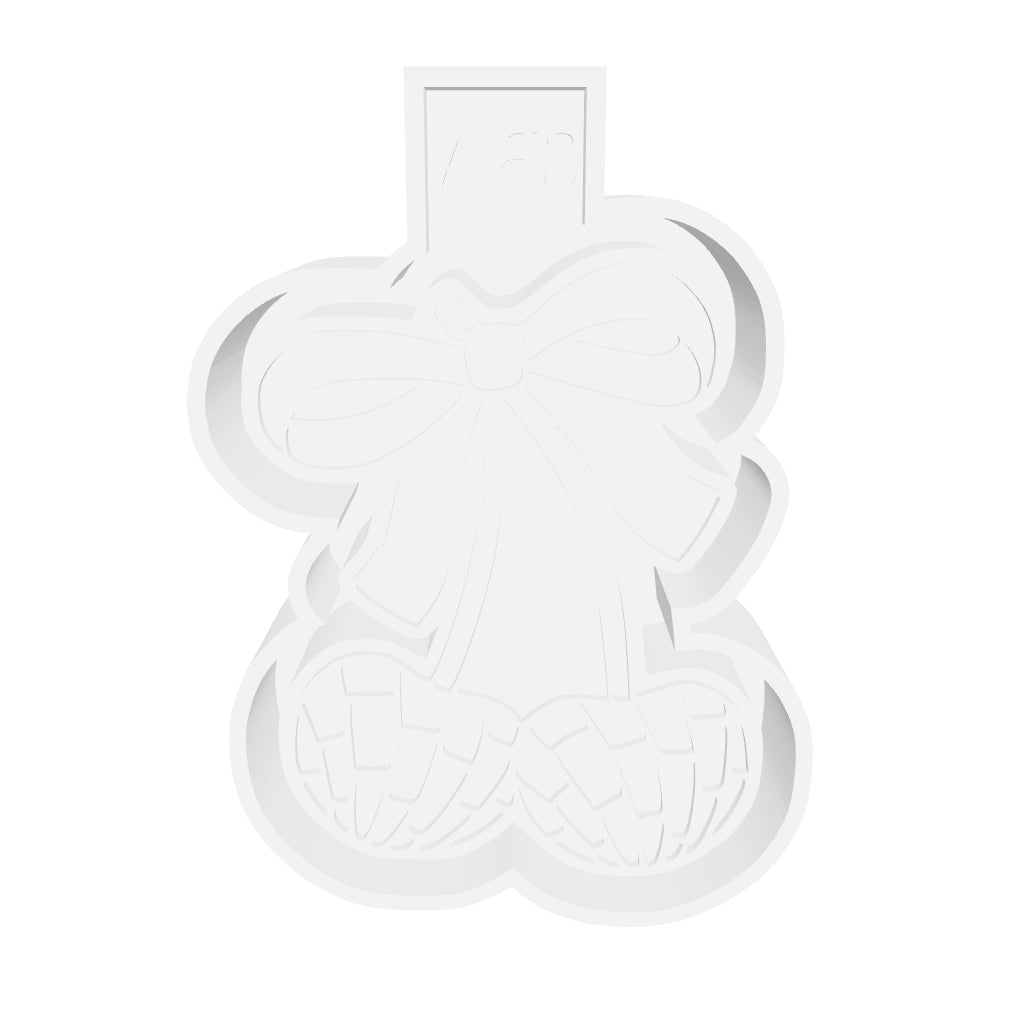 Concha Cherries With Bow Digital Freshie Mold File