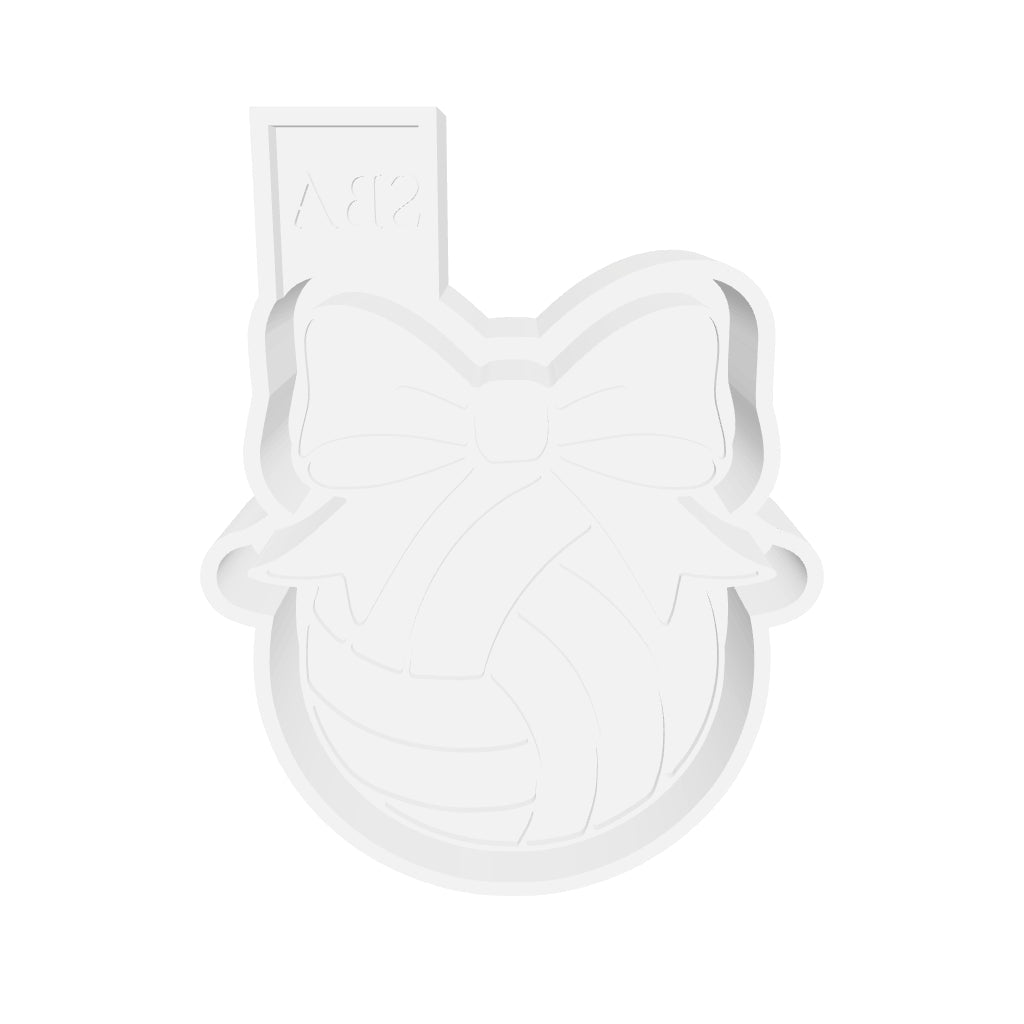 Volleyball With Bow Digital Freshie Mold File