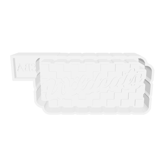 Checkerboard Wildcats Digital Freshie Mold File